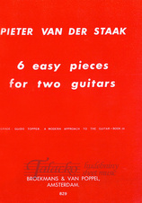 6 Easy Pieces For Two Guitar